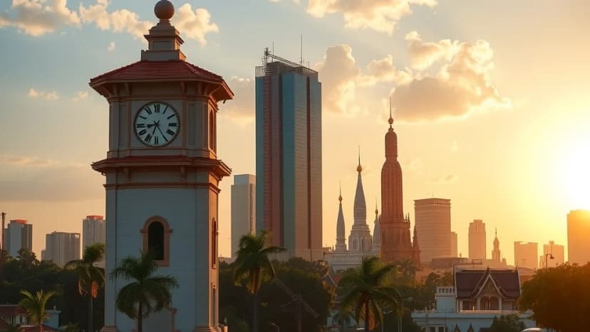 Vad är klockan i Thailand just nu